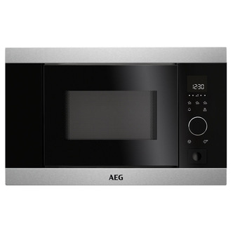 AEG MBB1756S-M 60cm Built In Microwave Oven in St/Steel 17L 800W