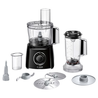 Bosch MCM3301BGB Compact Food Processor in Black 800W