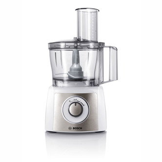 Bosch MCM3500MGB Compact Food Processor in White 800W