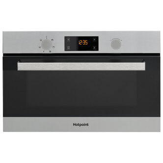 Hotpoint MD344IXH Built-In Microwave Oven & Grill in St/Steel 1000W 31L
