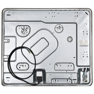 Montpellier MGB60X 60cm 4 Burner Gas Hob in St Steel Enamel Pan Suppor