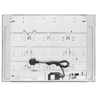 Montpellier MGH75CX 70cm 5 Burner Gas Hob in St Steel Wok Burner