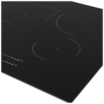 Blomberg MIX55487N 78cm 5 Zone Induction Hob in Black Glass Touch Cont