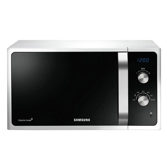 Samsung MS23F301EAW Solo Microwave Oven in White 23L 800W