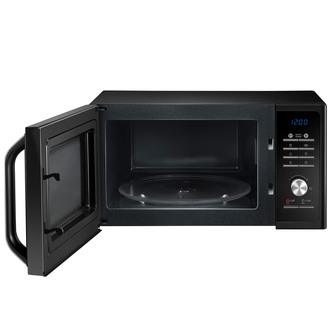 Samsung MS23F301TAK Compact Microwave Oven in Black 23 Litre 800W 20 P