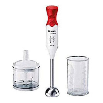 Bosch MSM64120GB Hand Blender Set in White Red 450W