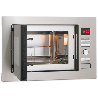 Montpellier MWBI72X Built In Microwave Oven with Grill in St Steel 900