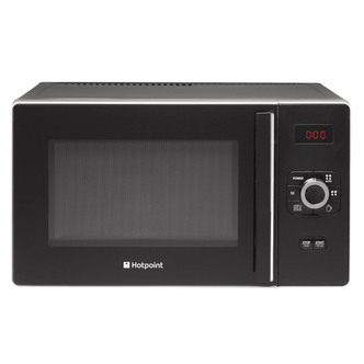Hotpoint MWH2521B Solo Microwave Oven in Black 25 Litres 700W