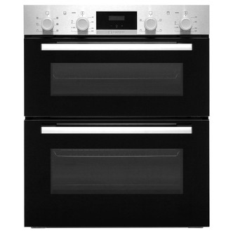 Bosch NBS113BR0B Series 2 Built Under Electric Double Oven in St/Steel