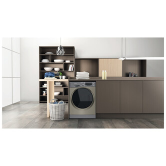 Hotpoint NDD10726GDA Washer Dryer in Graphite 1400rpm 10kg 7kg D Rated