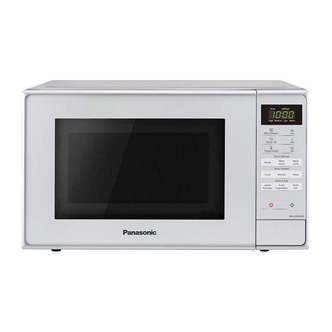 Panasonic NN-E28JMMBPQ Compact Microwave Oven in Silver 20L 800W