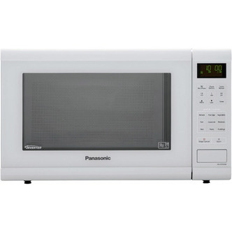 Panasonic NN-ST452WBPQ Solo Sensor Inverter Microwave Oven in White 32L 900W