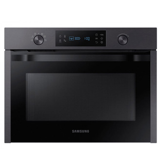 Samsung NQ50K3130BM 60cm Built-In Solo Microwave Oven in Black 50L 900W