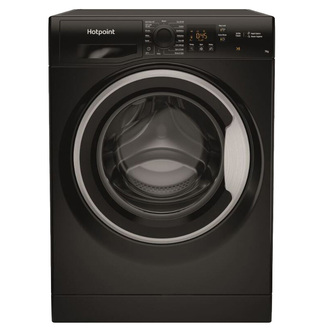 Hotpoint NSWF742UBS Washing Machine in Black 1400rpm 7Kg E Rated