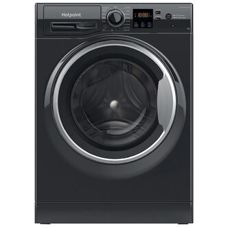 Hotpoint NSWM864CBSUK Washing Machine in Black 1600rpm 8Kg C Rated