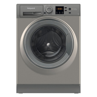 Hotpoint NSWR742UGK Washing Machine in Graphite 1400rpm 7Kg E Rated