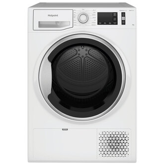 Hotpoint NTM1192SK 9kg Heat Pump Condenser Dryer in White A++ Rated