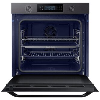 Samsung NV75K5571RM Built In Electric Pyrolytic Oven in Black Steel 75