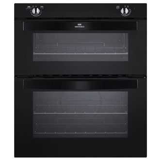 New World 444441486 Built Under Electric Double Oven in Black