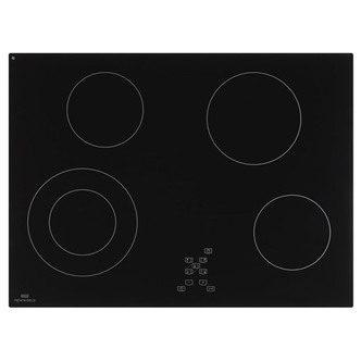 New World 444441169 70cm Electric Ceramic Hob in Black Touch Controls