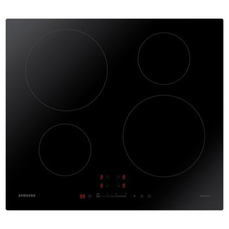 Samsung NZ64H37070K 60cm Electric Induction Hob in Black Glass