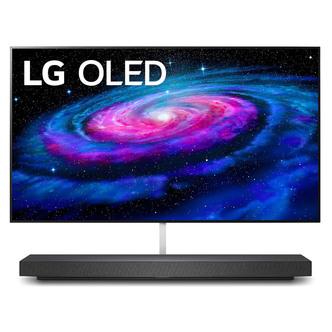 LG OLED65WX9LA 65 4K HDR UHD Smart OLED TV Flush Wallpaper Design