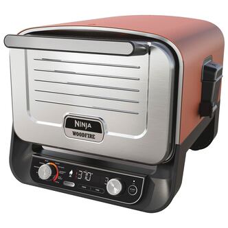 Ninja OO101UK Ninja Woodfire Electric Outdoor Oven - Terracotta/Steel