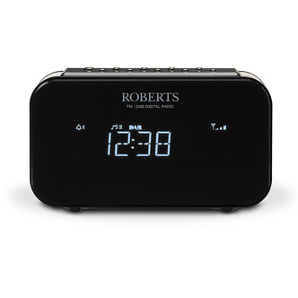 Roberts ORTUS1-BLK DAB/DAB+/FM Alarm Clock Radio in Black