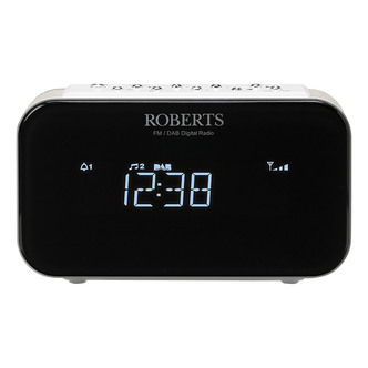 Roberts ORTUS1-WHT DAB/DAB+/FM Alarm Clock Radio in White