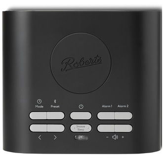 Roberts ORTUSCHARGEB Ortus Charge FM Bluetooth Clock Radio in Black