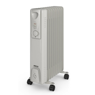 Pifco P43004Y 2.0kW Oil Filled Radiator in White