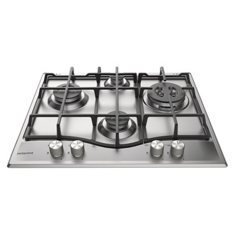 Hotpoint PCN641TIXH 60cm 4 Burner Gas Hob in St/Steel Triple Wok Burner
