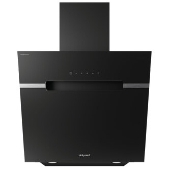 Hotpoint PHVS61FLTDPK 60cm DropProtect Chimney Hood in Black