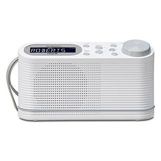 Roberts PLAY10W Play10 DAB/DAB+/FM/RDS Radio White