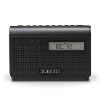 Roberts PLAYM2B DAB/DAB+/FM/RDS Portable Radio in Black