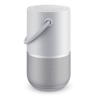 Bose PORT-HOME-SI Portable Home Speaker in Silver with Alexa Built-In