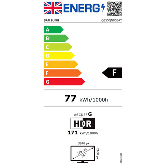 Samsung QE55QN85BA 55 4K HDR UHD Neo QLED Smart LED TV Quantum HDR 150