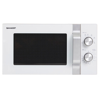 Sharp R204WM Compact Microwave Oven in White 20L 800W Manual