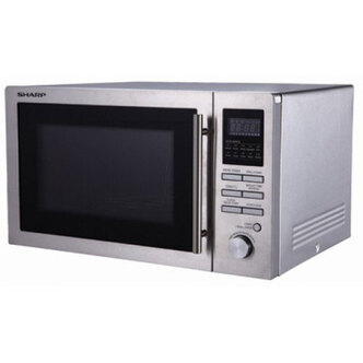 Sharp R82STMA Combination Microwave Oven in Stainless Steel 25L 900W