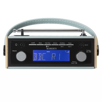 Roberts RAMBLERBT GR Rambler DAB DAB FM Radio in Green with Bluetooth