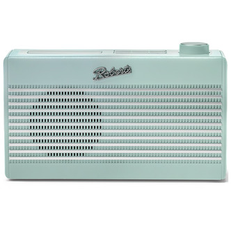 Roberts RAMBLERBTMDE Rambler Mini Dab Rechargeable Radio in Duck Egg