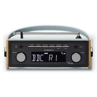 Roberts RAMBLERB Rambler DAB DAB FM Radio with Eco Mode in Blue