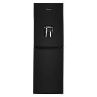 Hisense RB320D4WB1 55cm Fridge Freezer 1.75m in Black Water Dispenser A+