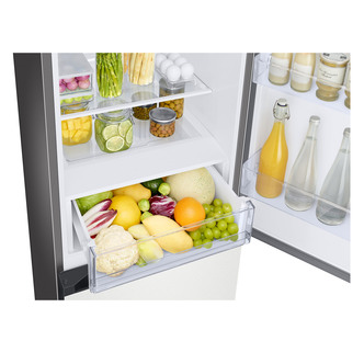 Samsung RB34A6B2ECW 60cm Bespoke Fr Free Fridge Freezer Cotta White 1
