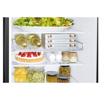 Samsung RB34T602EBN 60cm Frost Free Fridge Freezer in Gloss Black 1 85