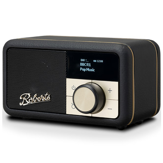 Roberts REV-PETITEBK Revival Petite DAB DAB+ FM & BT Radio in Black