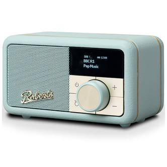 Roberts REV-PETITEDE Revival Petite DAB DAB+ FM & BT Radio in Duck Egg