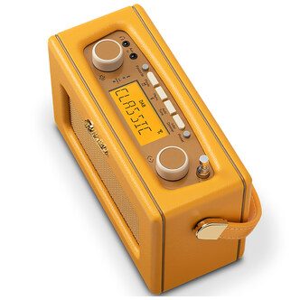 Roberts REV UNOBTSY Revival Uno BT DAB DAB FM Radio in Sunburst Yellow