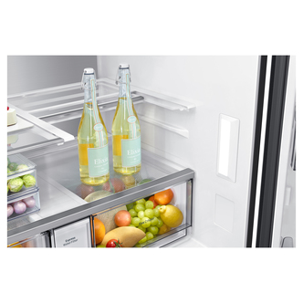 Samsung RF65A977FB1 American Family Hub Fridge Freezer Black Steel PL