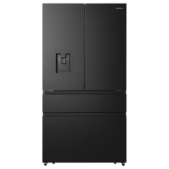 Hisense RF749N4SWFE American Fridge Freezer in Black Inox with Water Non Pl